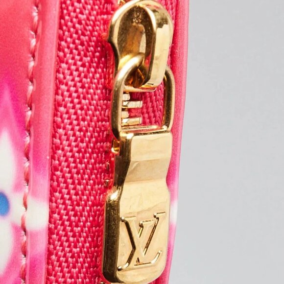 Louis Vuitton Fuchsia Neon Monogram Vernis Valentines Day Mini Accessories Po... - Picture 9 of 12